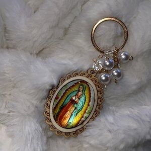 New Handmade wood keychain